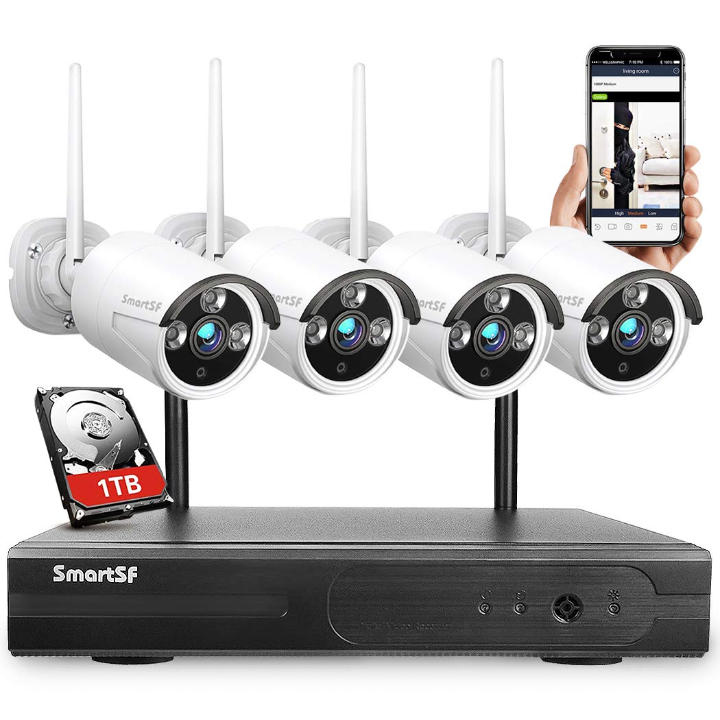 wireless security cameras with hard drive