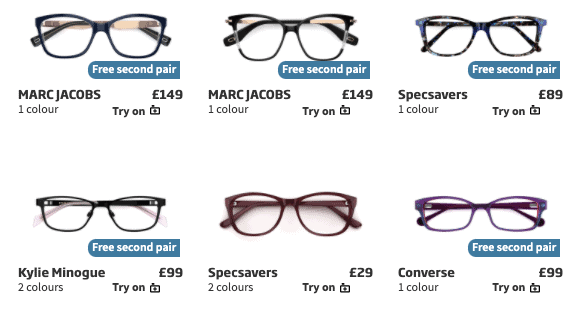 do specsavers fix glasses for free