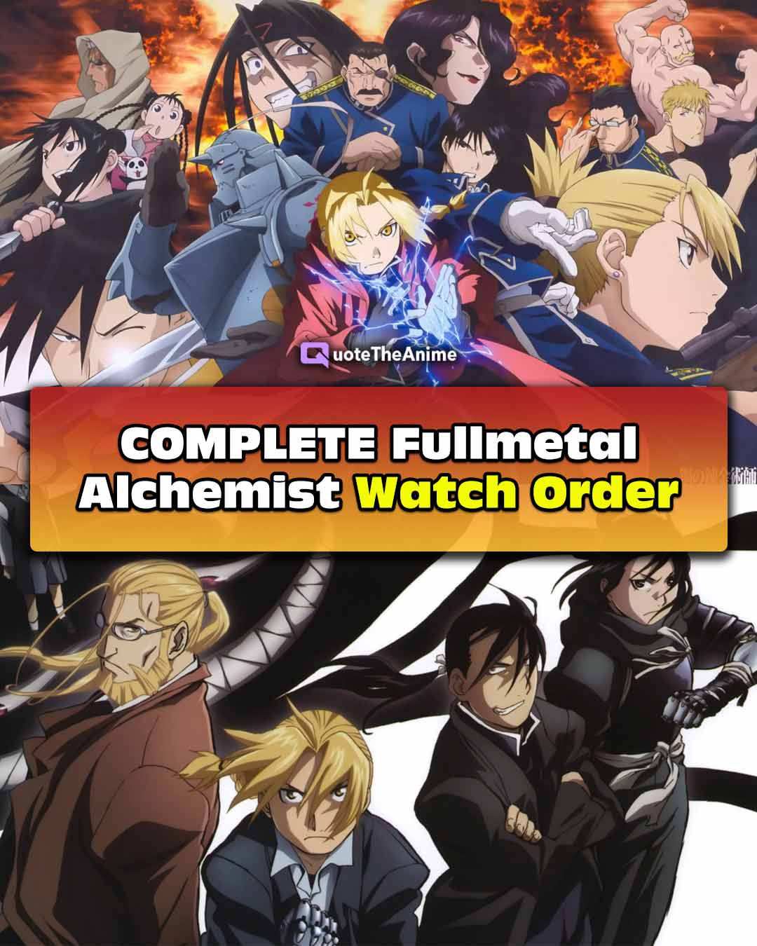 fullmetal alchemist watch order