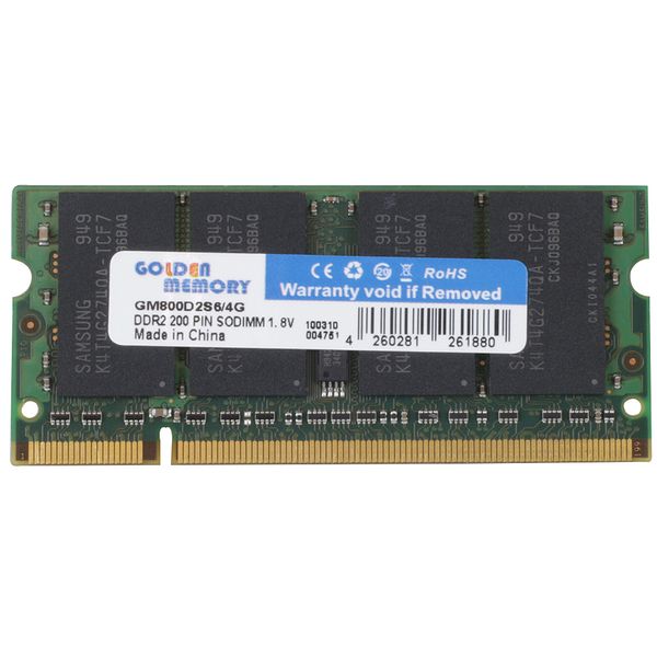 memoria ram ddr2 800 4gb