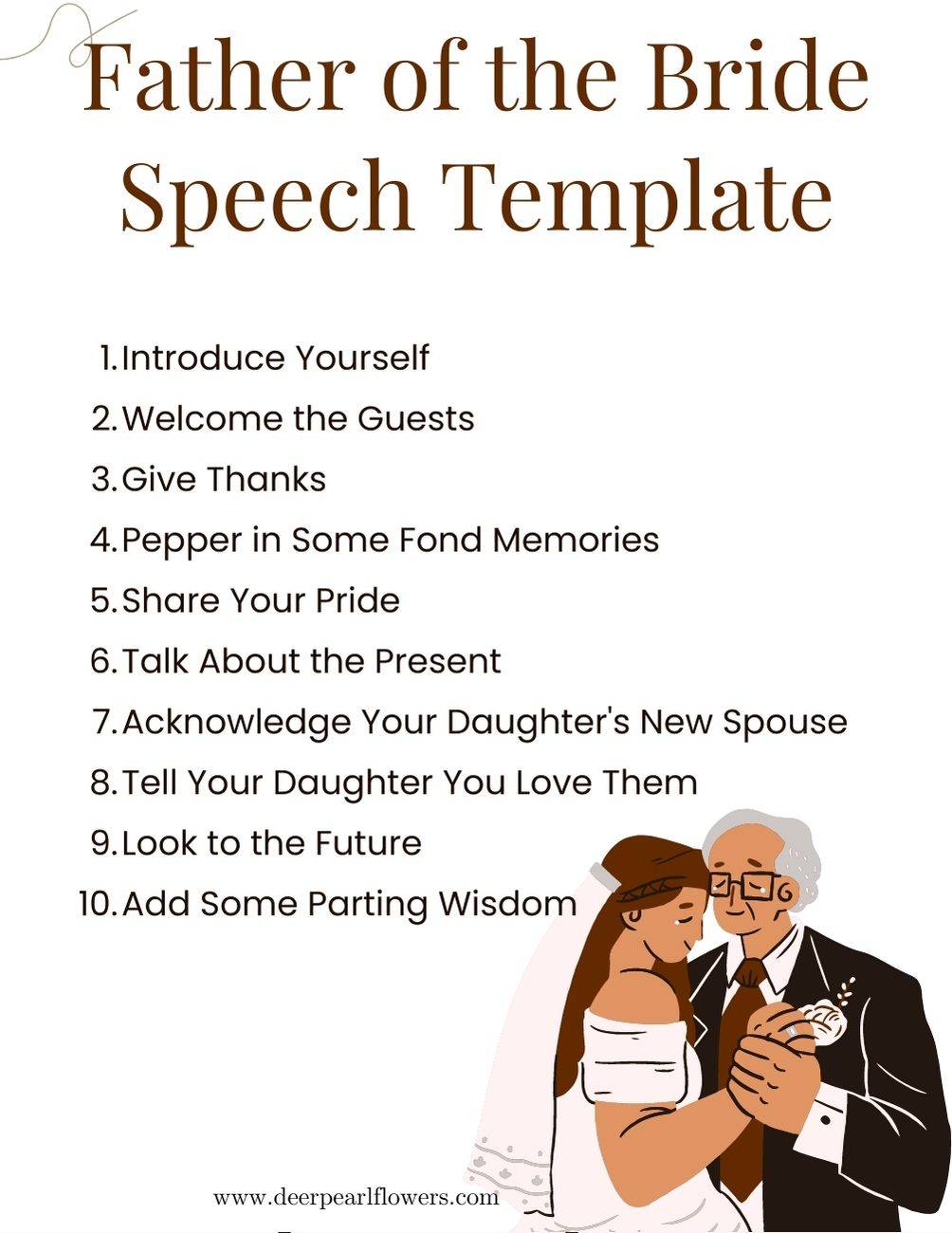 father of the bride speech etiquette