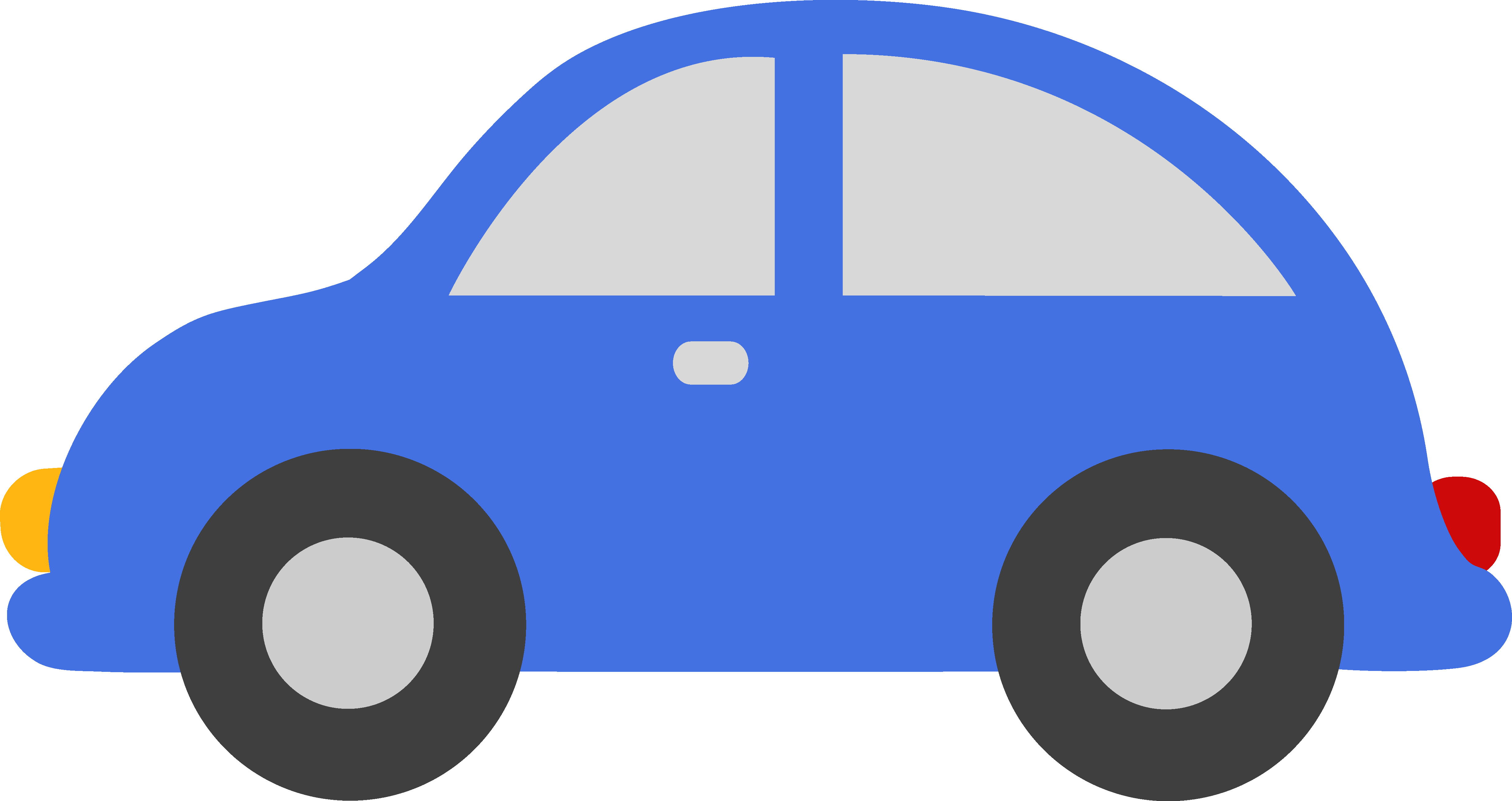 blue car clipart