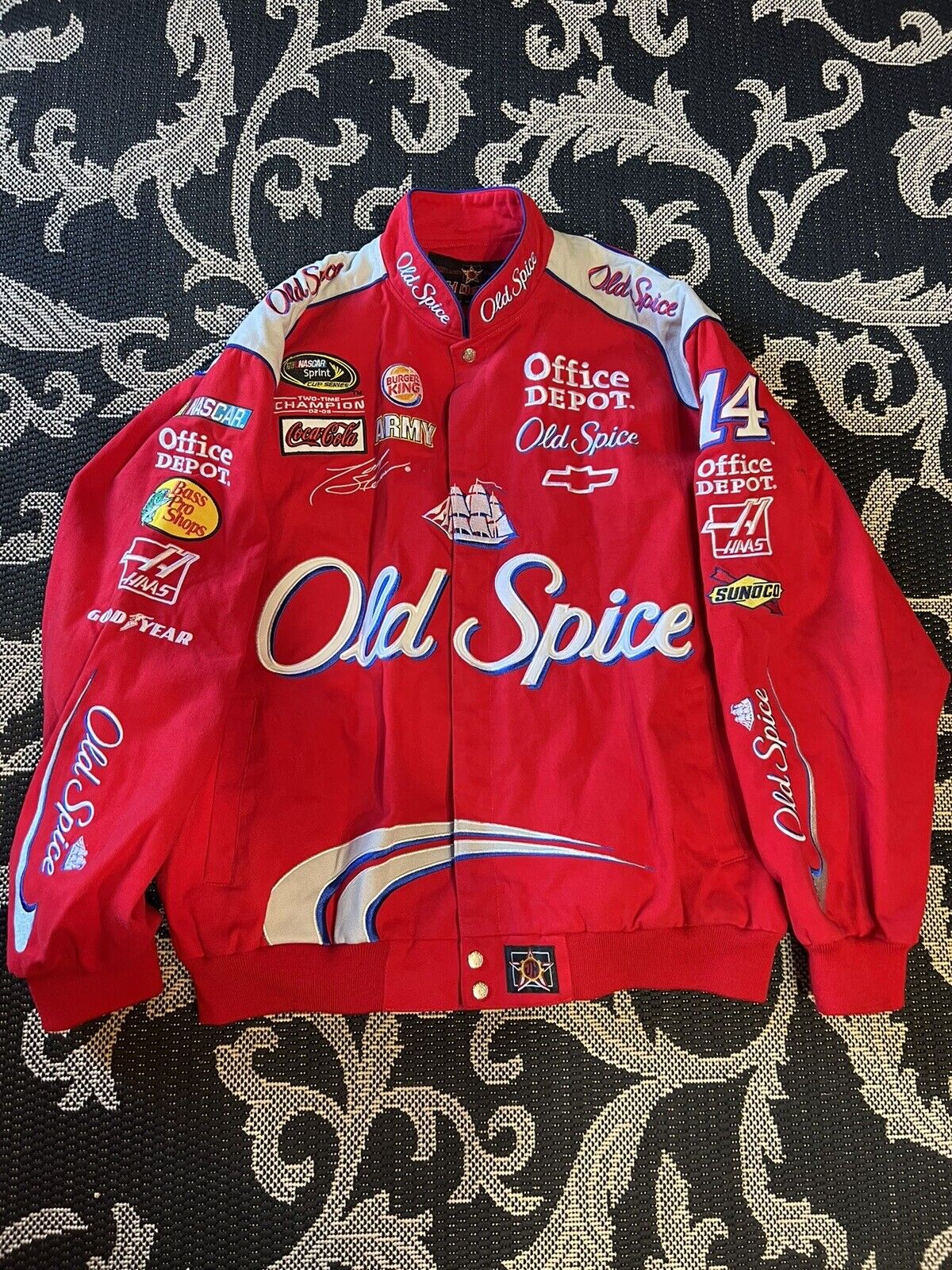 old spice racing jacket