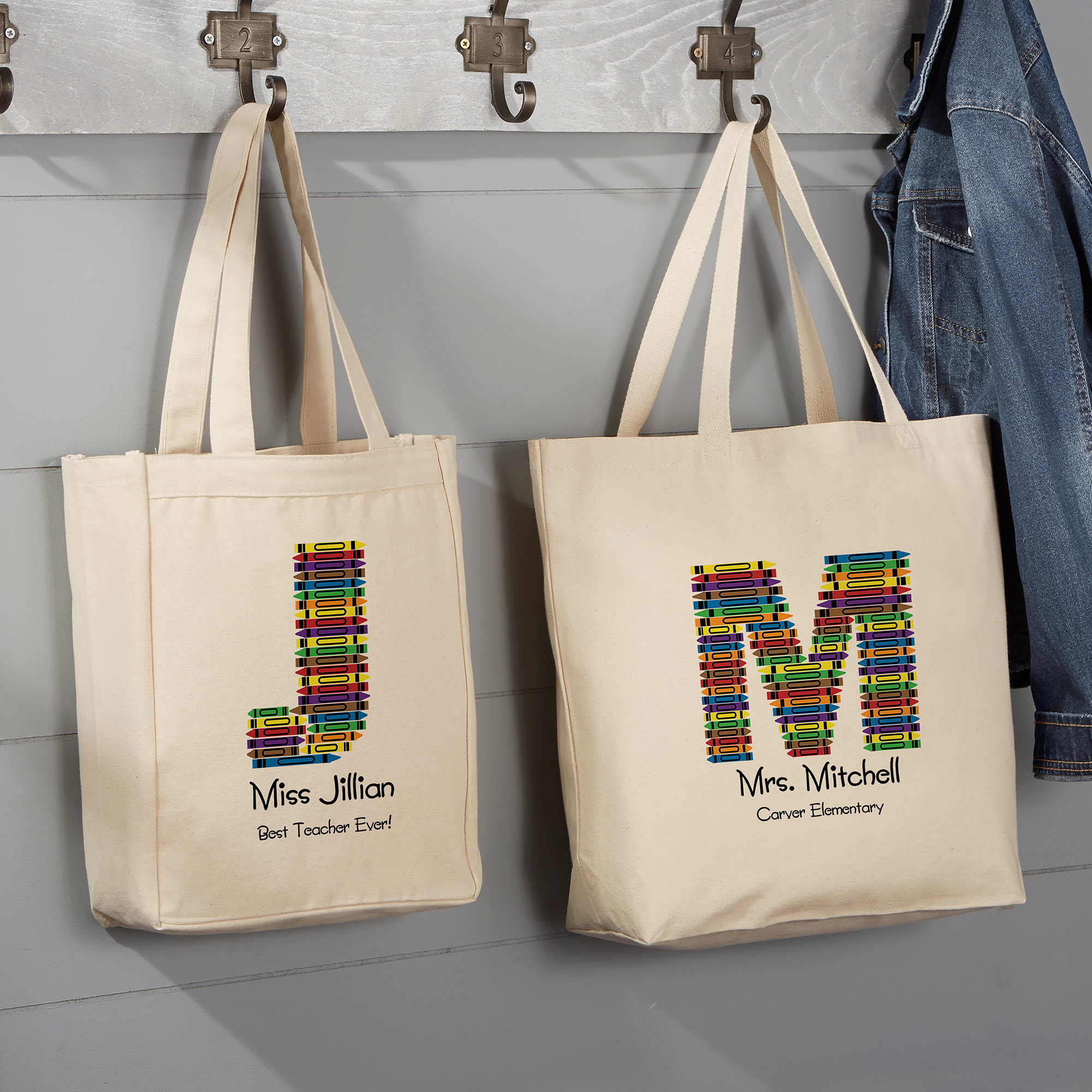 canvas bags for teachers