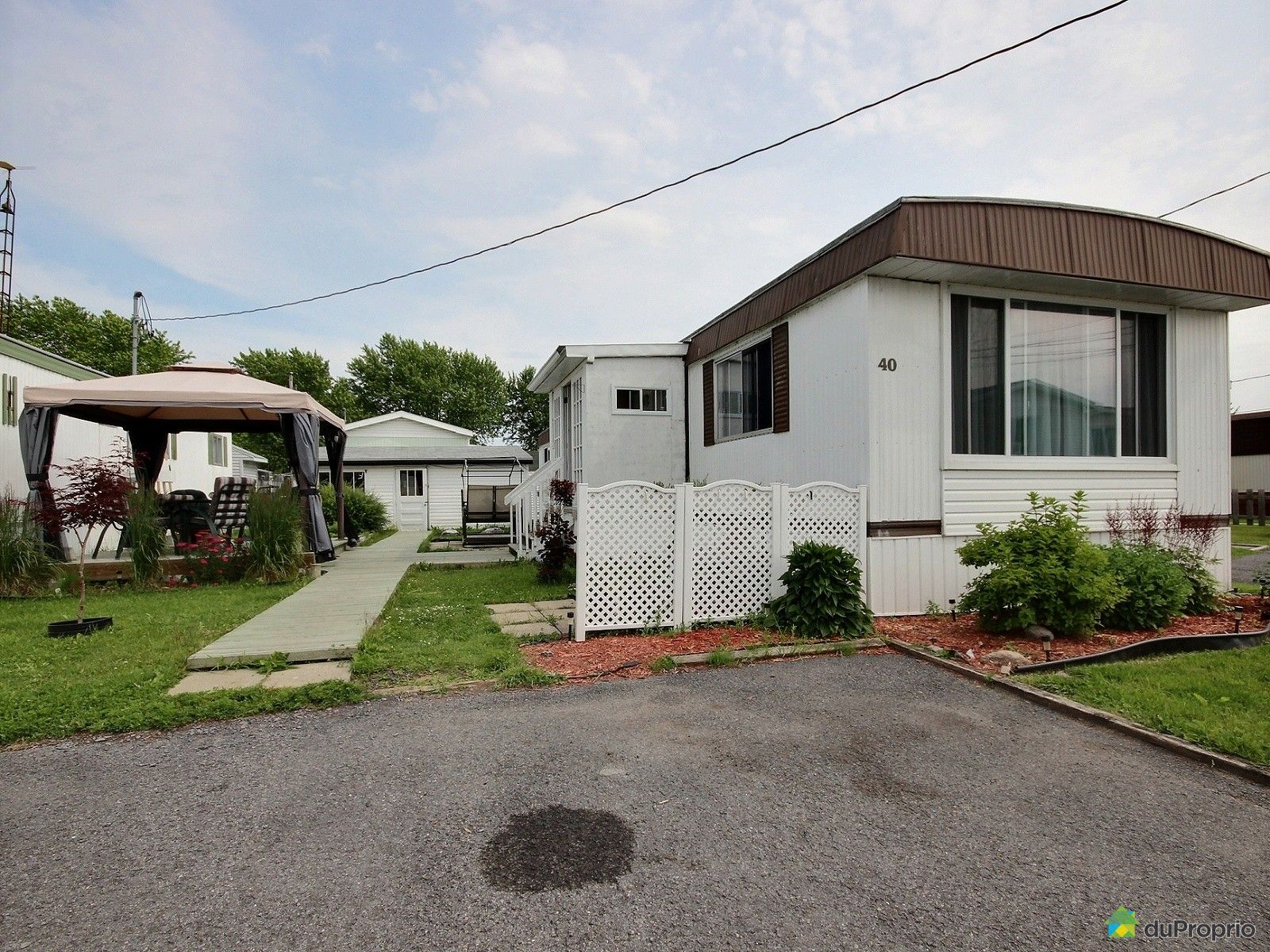 maison mobile à vendre montérégie