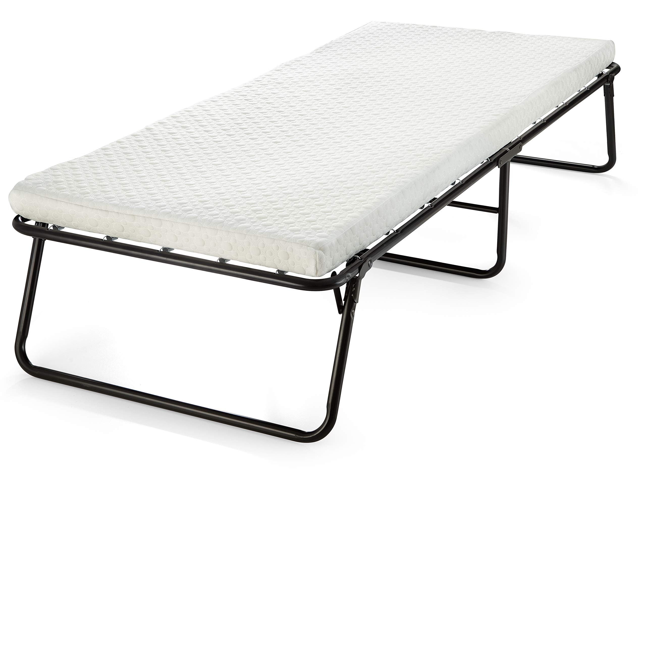 folding cot with mattress