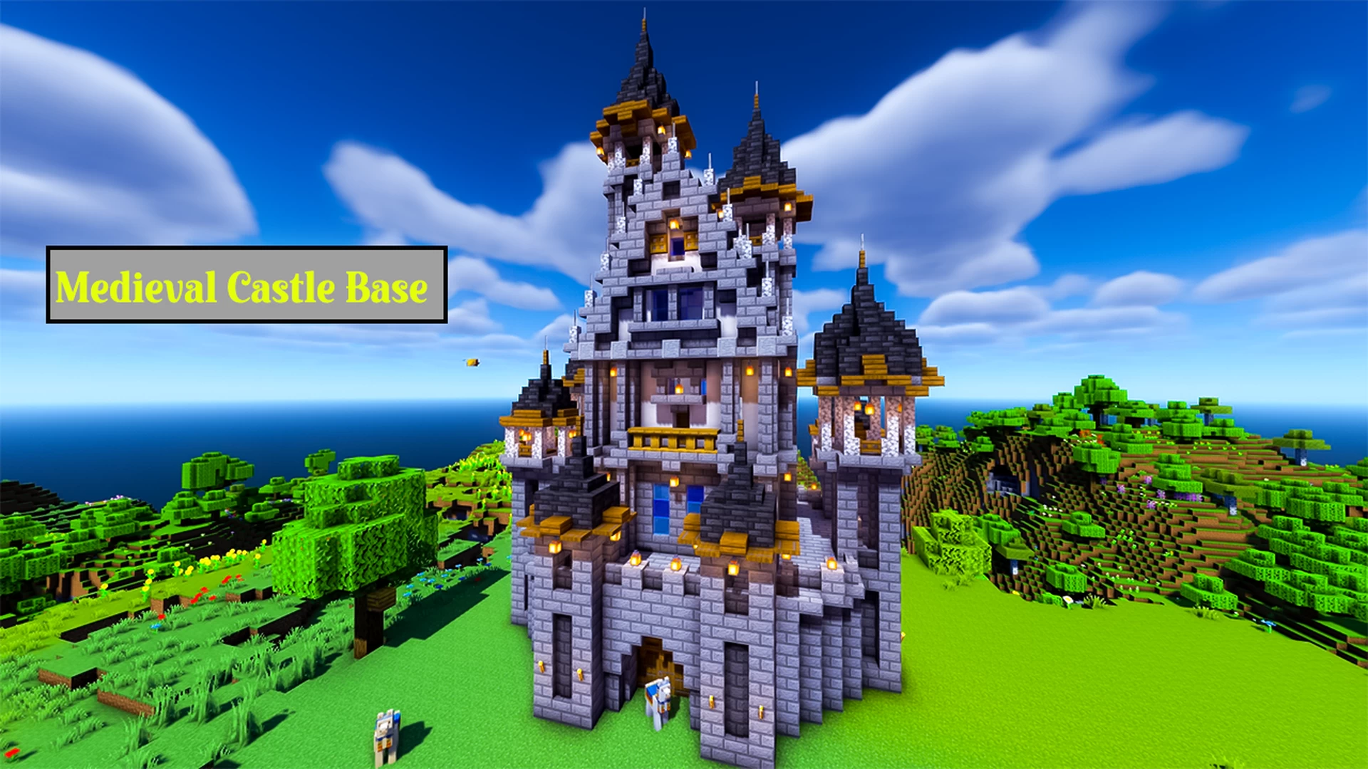 minecraft medieval castle