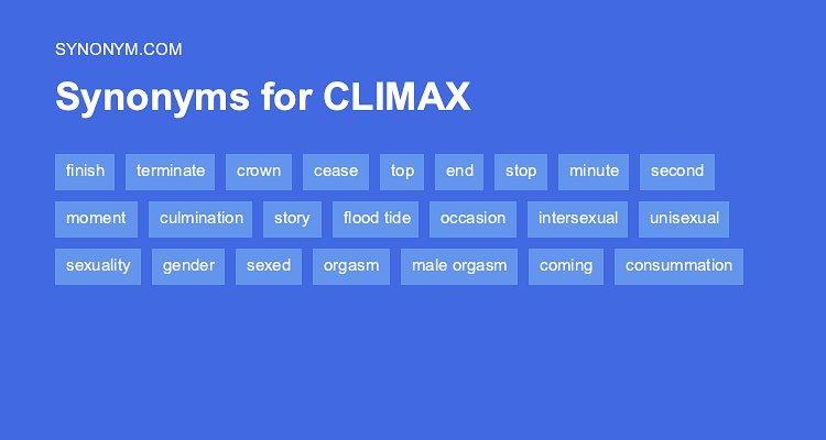 climax synonym