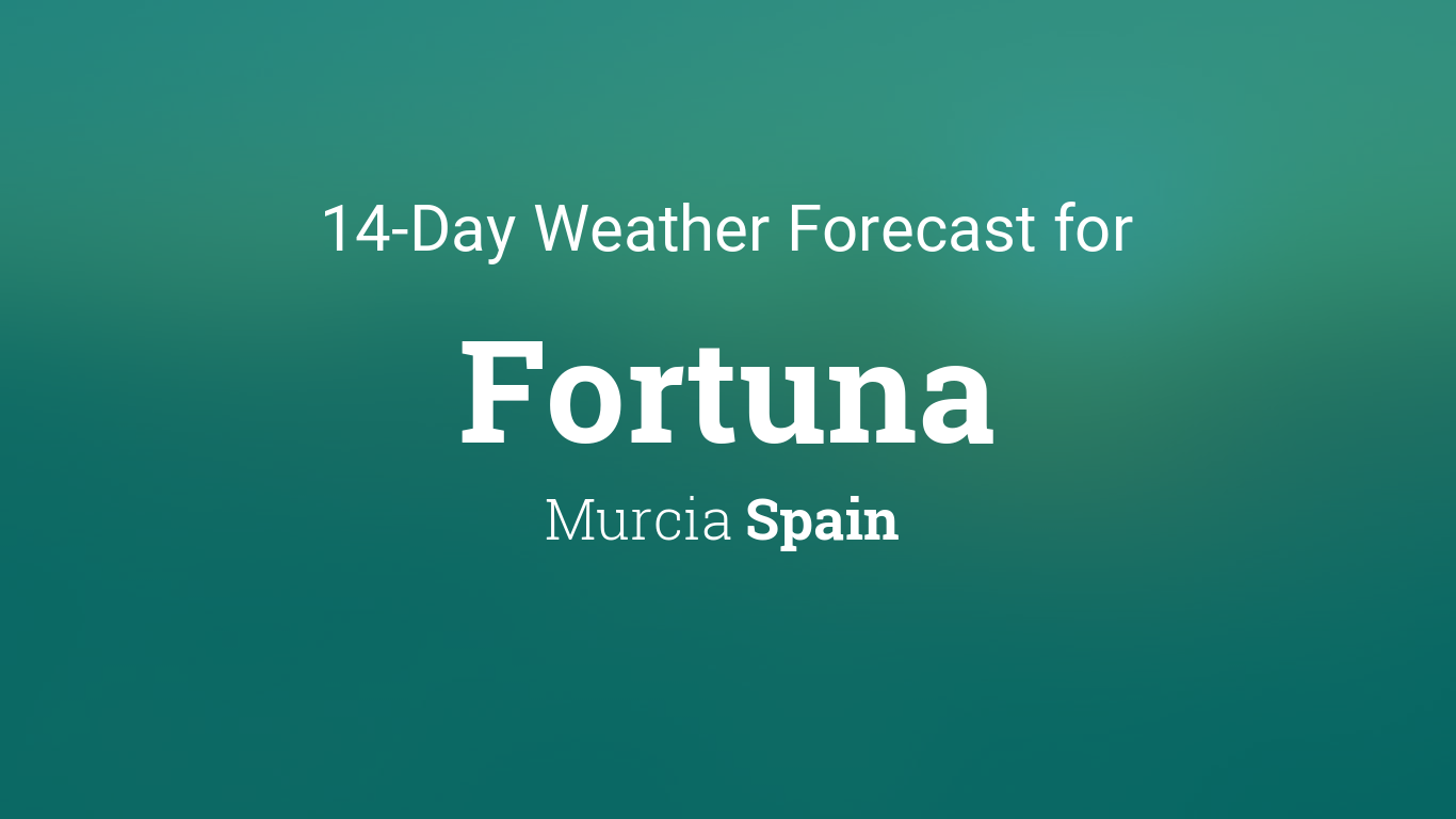 murcia weather forecast 14 days