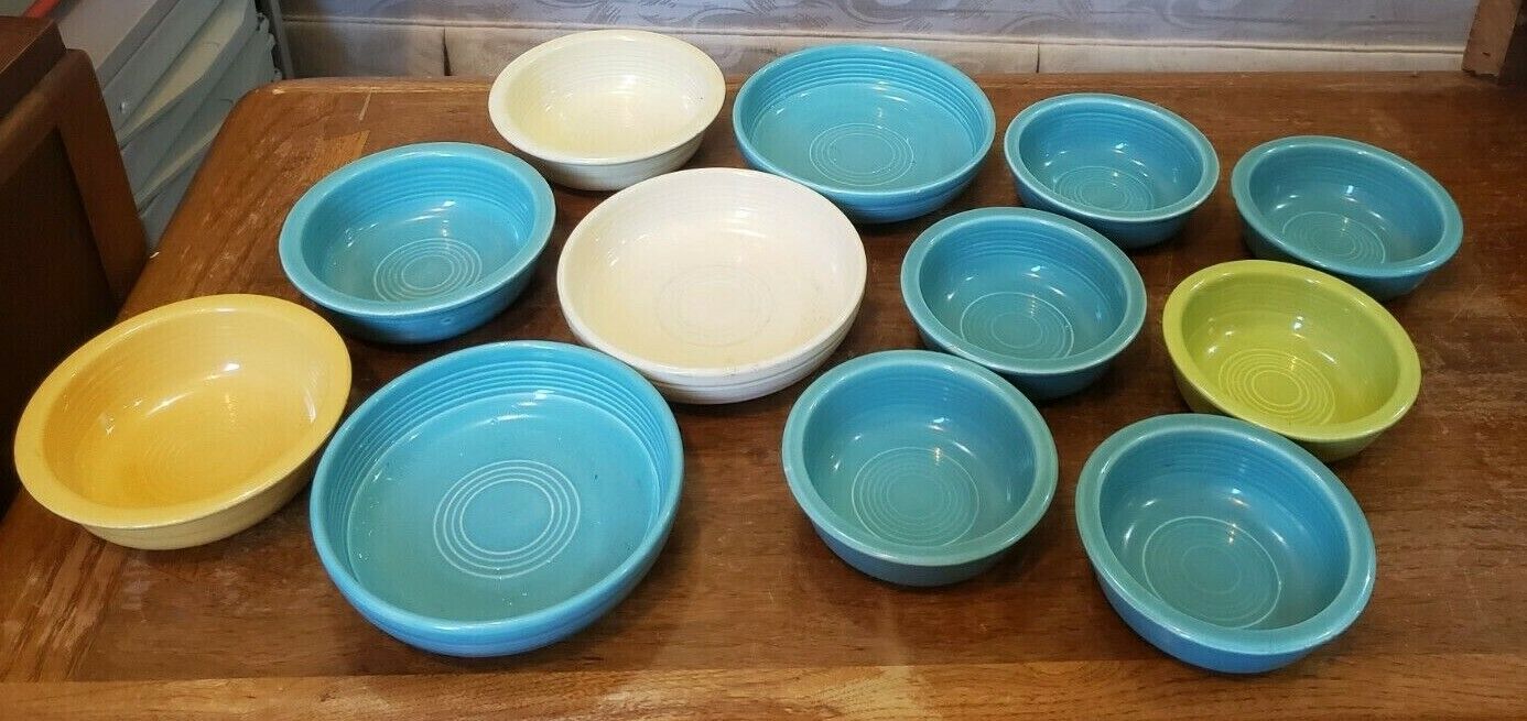 fiestaware bowl sizes