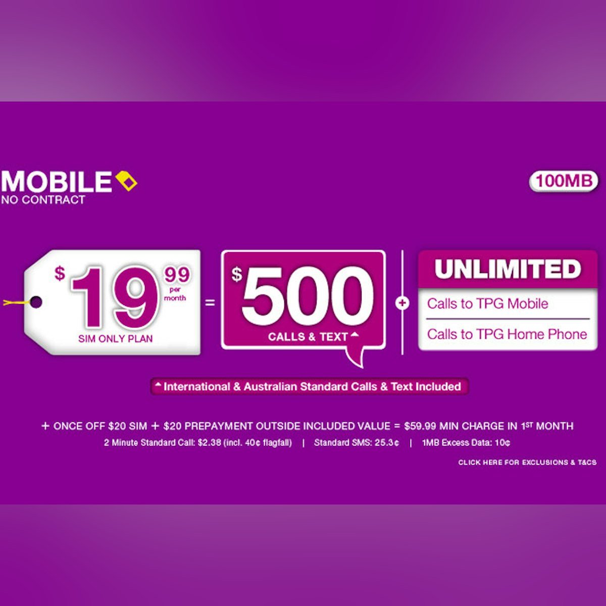 tpg sim only mobile plans