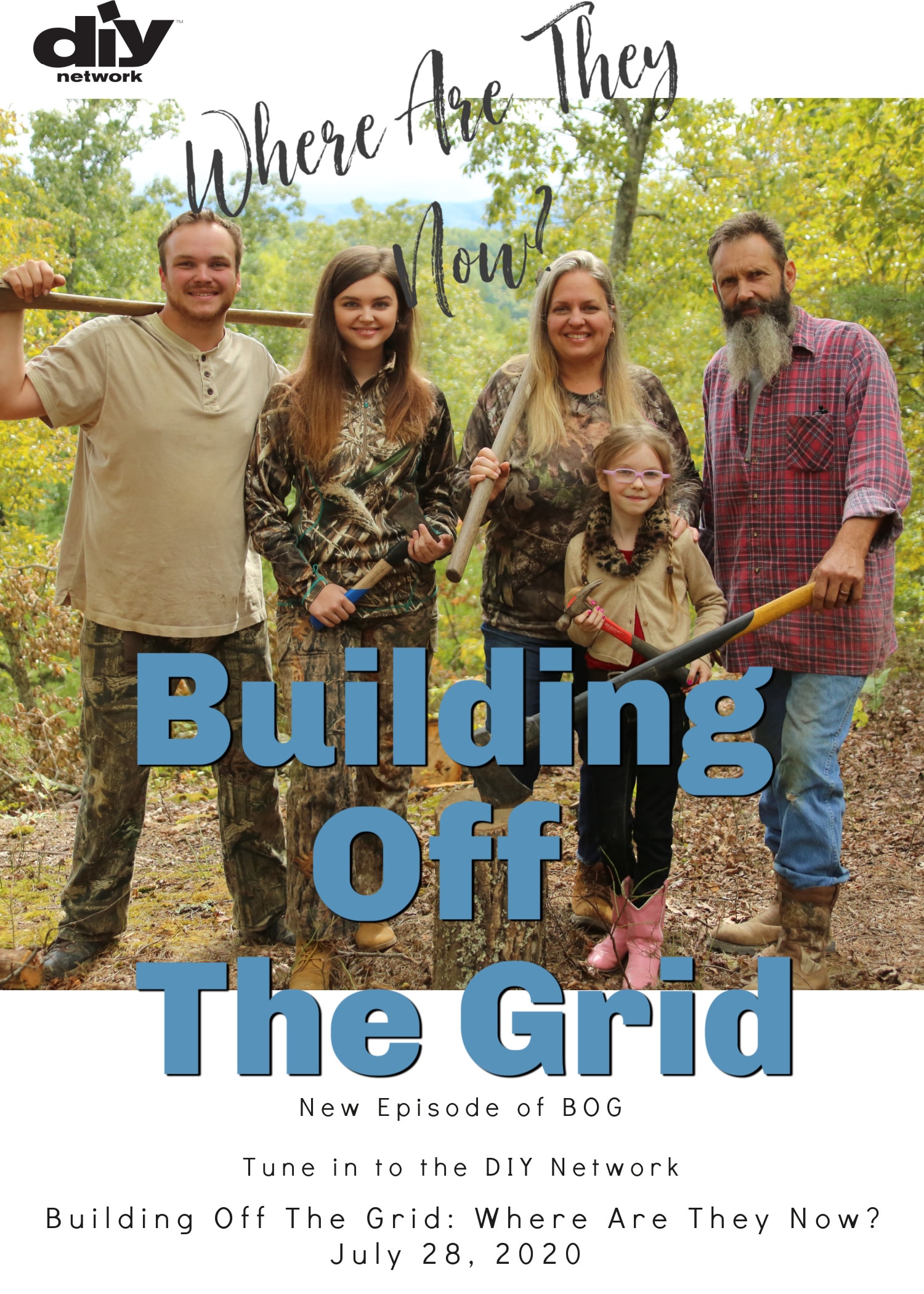 building off the grid cast