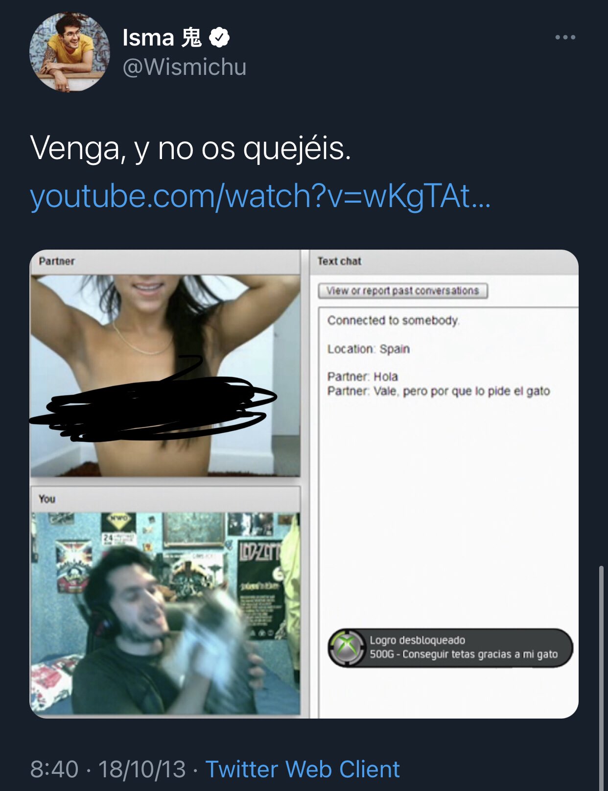 chatroulette sin censura wismichu