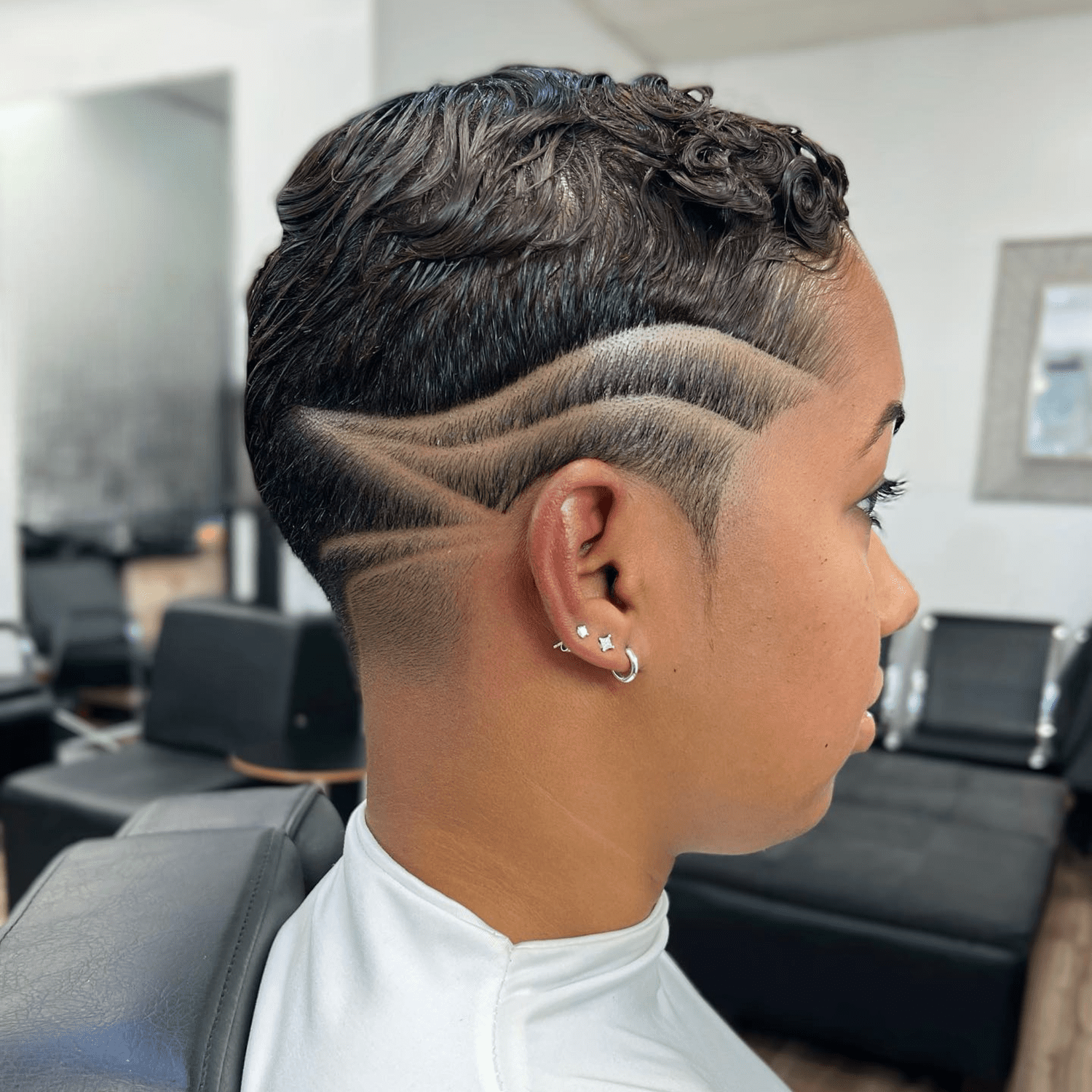 female undercut haircut