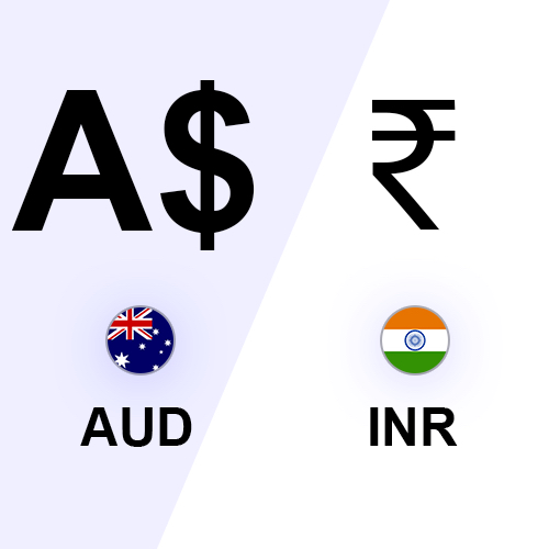 aud rate in indian rupees