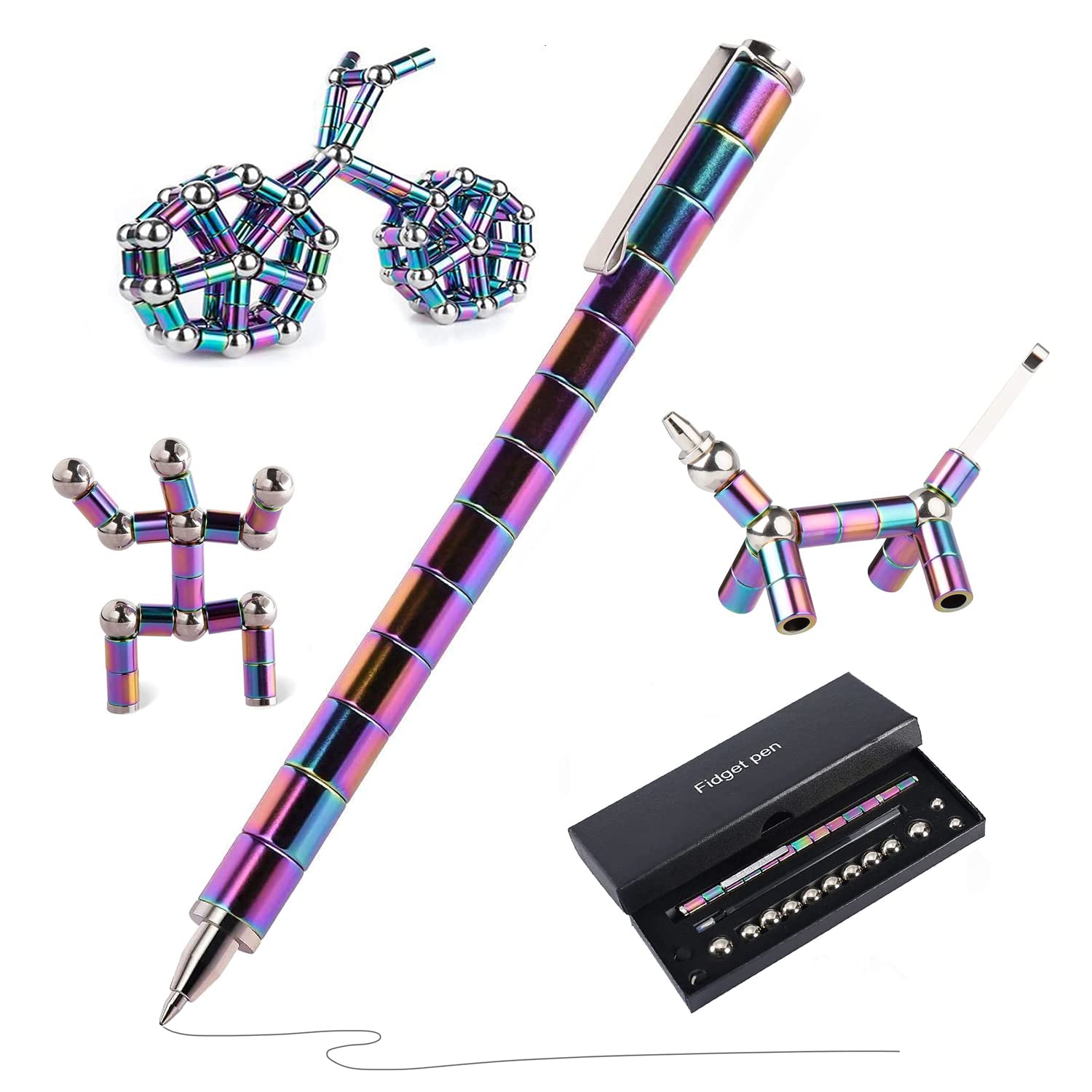 magnetic fidget pen