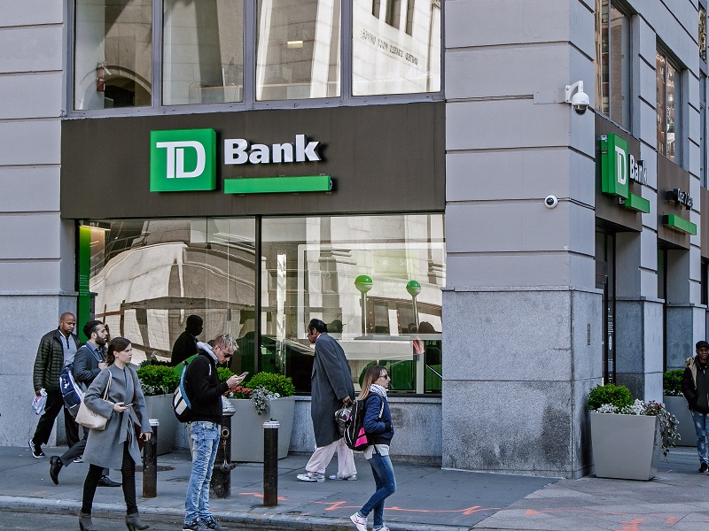 td bank short interest