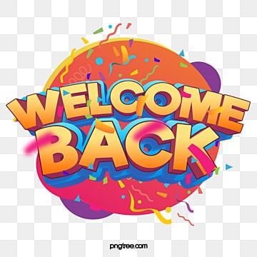 clip art welcome back