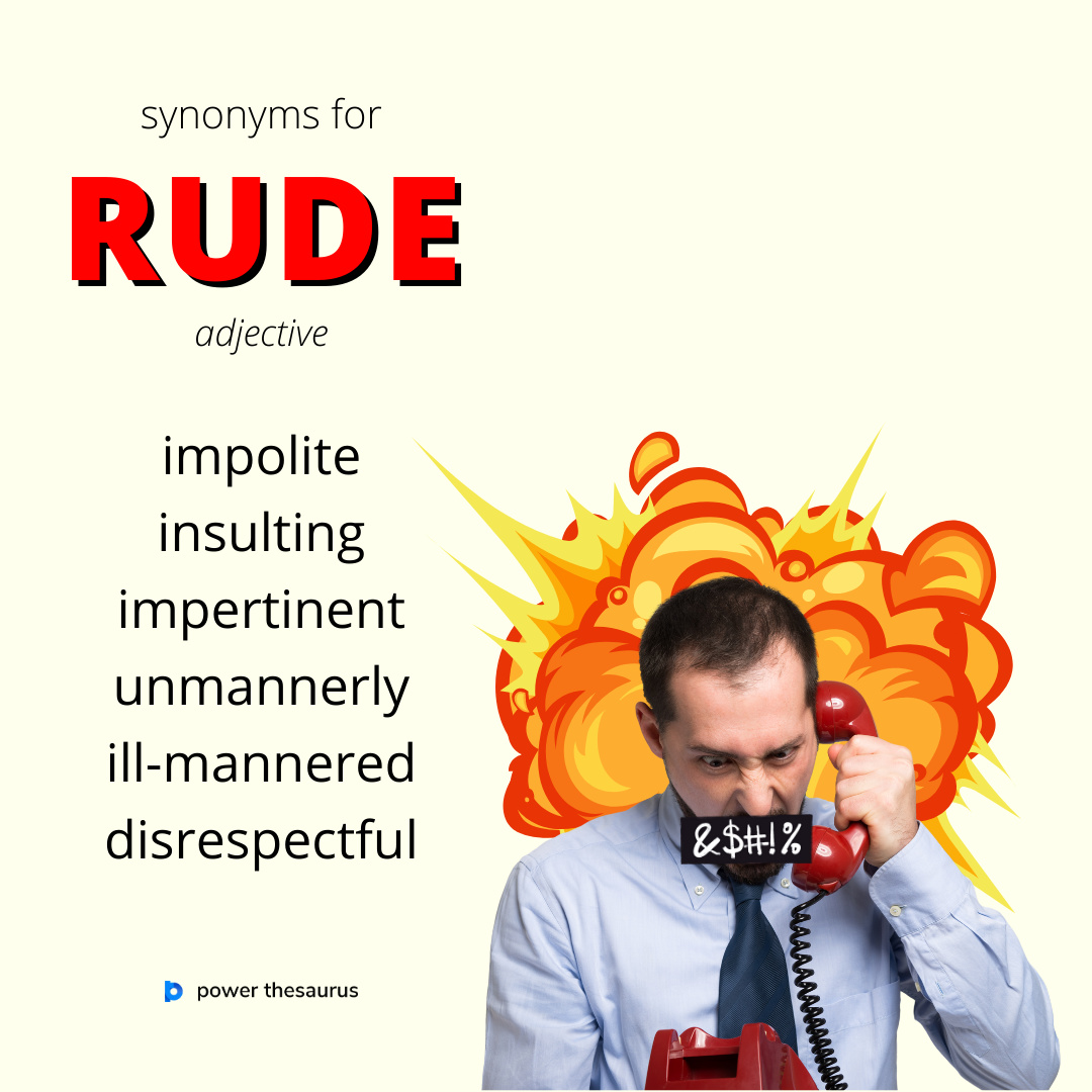 rude synonyms