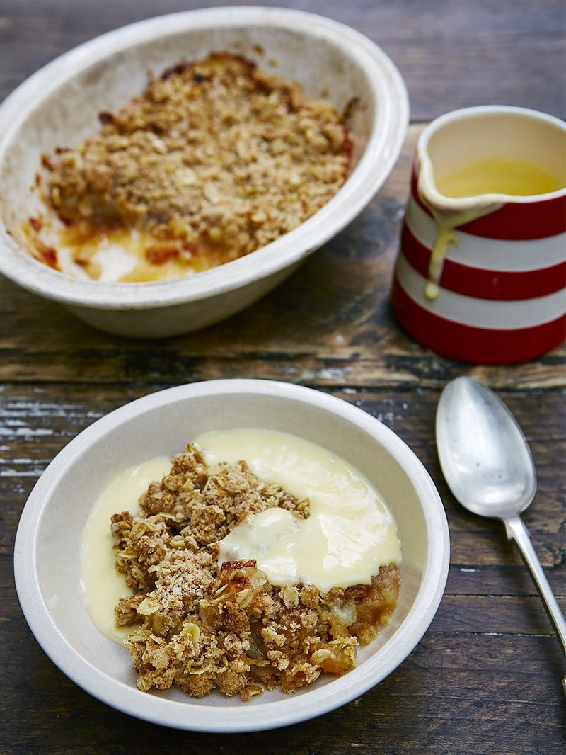 jamie oliver apple crisp