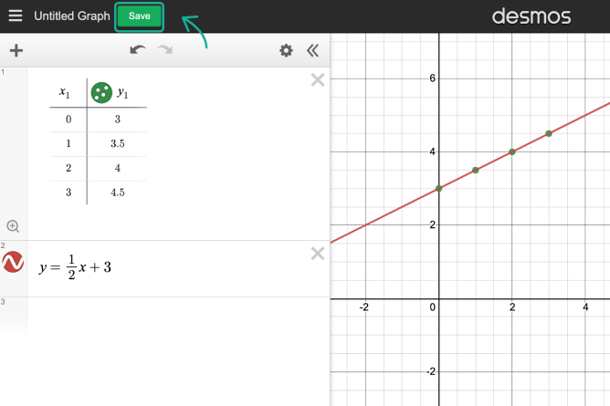 desmos graph