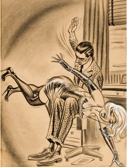 spanking sketches