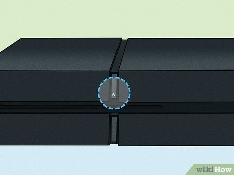 how to turn a ps4 on