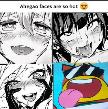 ahegao smile