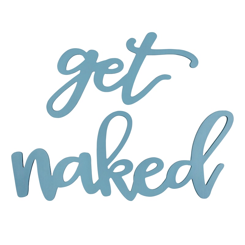 get naked wall decor