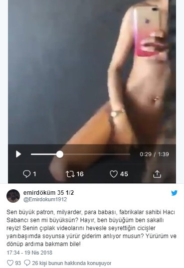 esra ersoy haci sabanci video