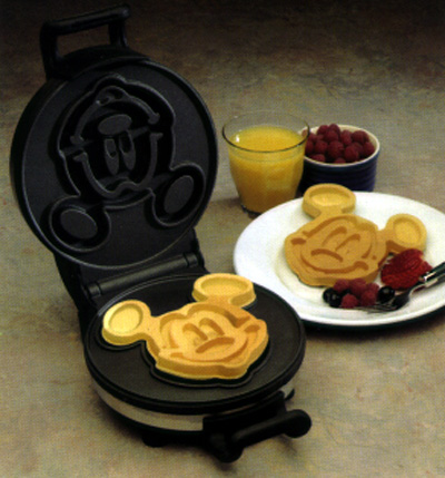mickey mouse waffle machine