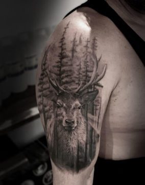 deer tattoos