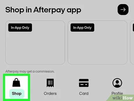 how to set up afterpay card on iphone