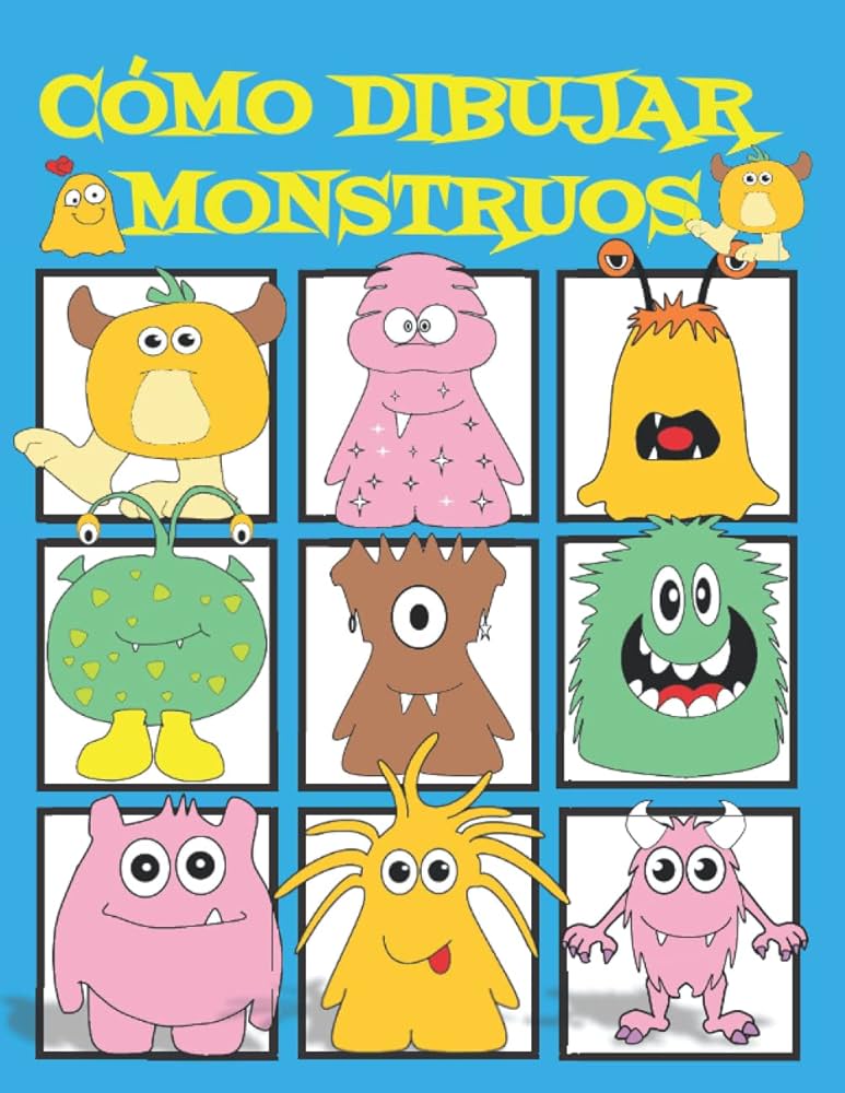 monstruos faciles de dibujar