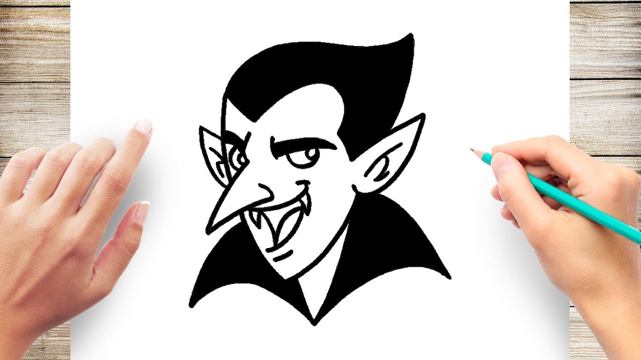 dracula drawing