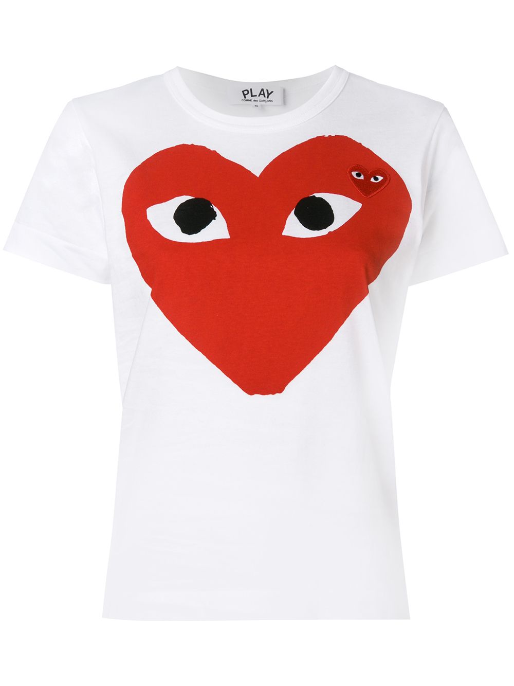 red heart with eyes brand