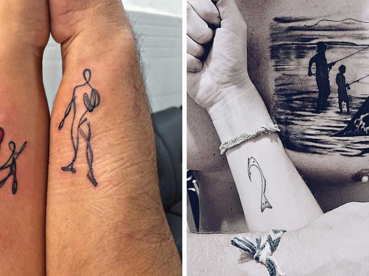 children tattoo ideas for dad