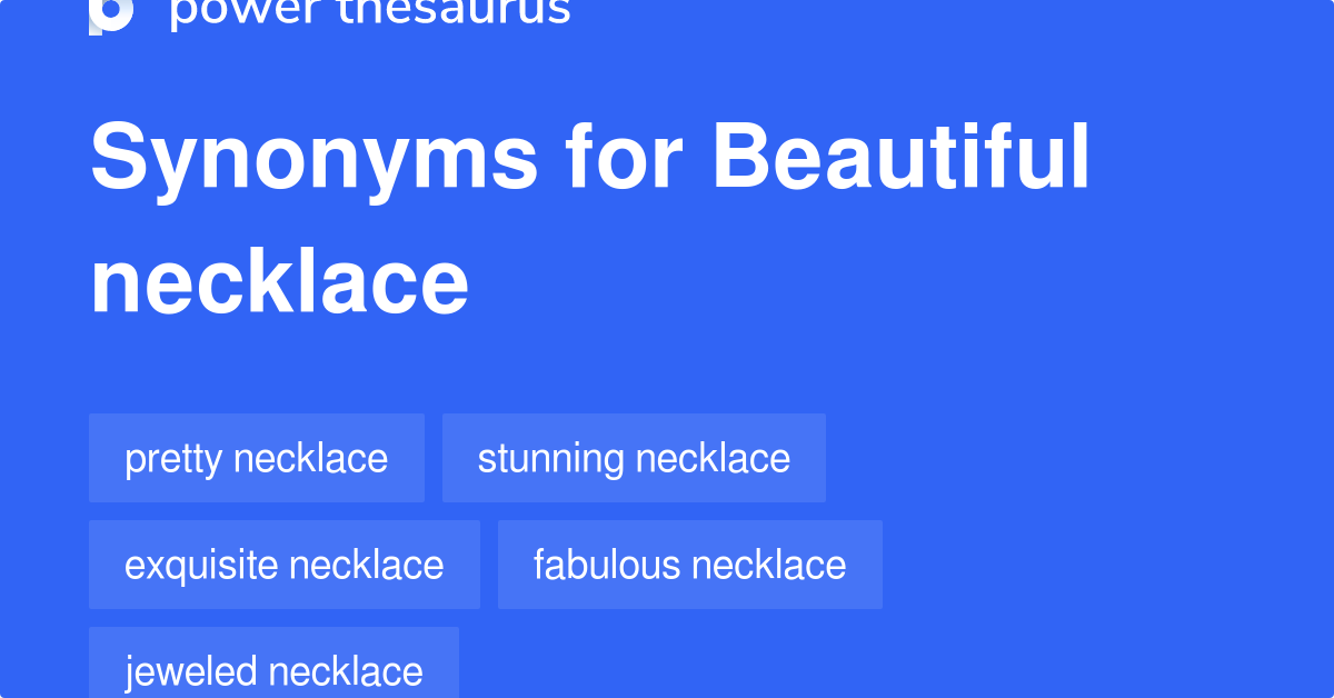 necklace synonym