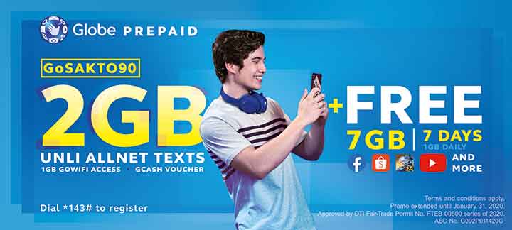 globe prepaid internet promo 2019