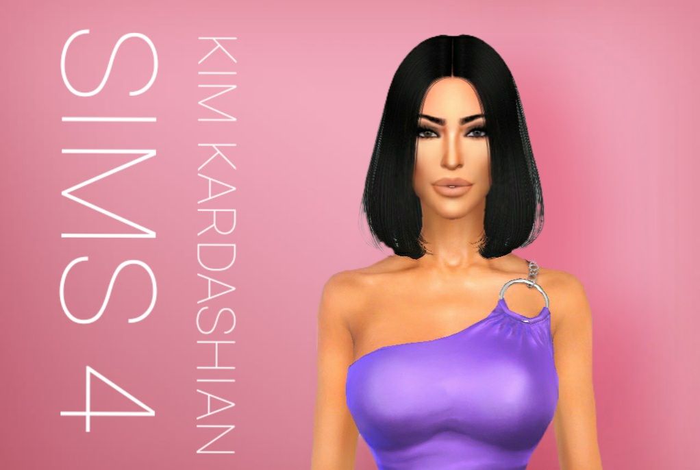 sims 4 kim kardashian