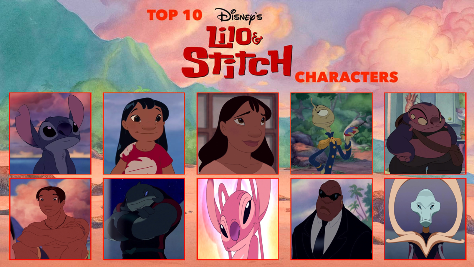 lilo a n d stitch characters