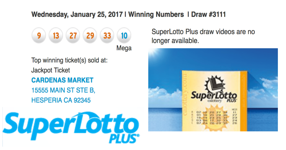 superlotto jackpot