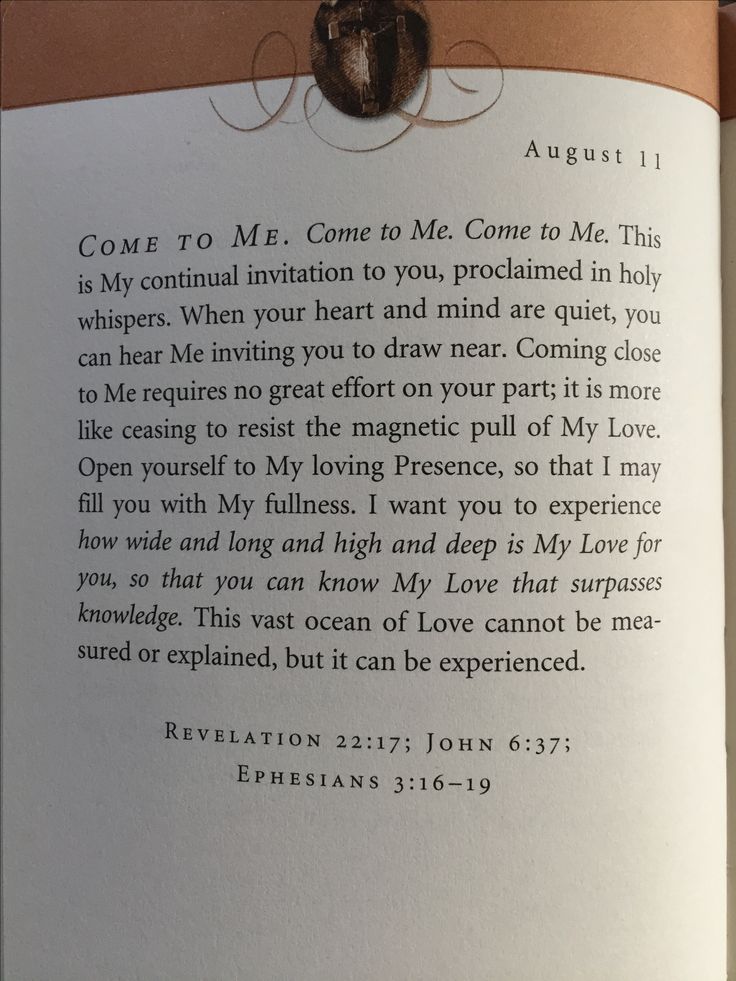 jesus calling august 13