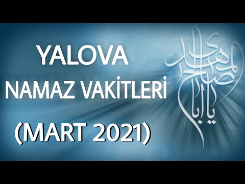 ezan vakti yalova