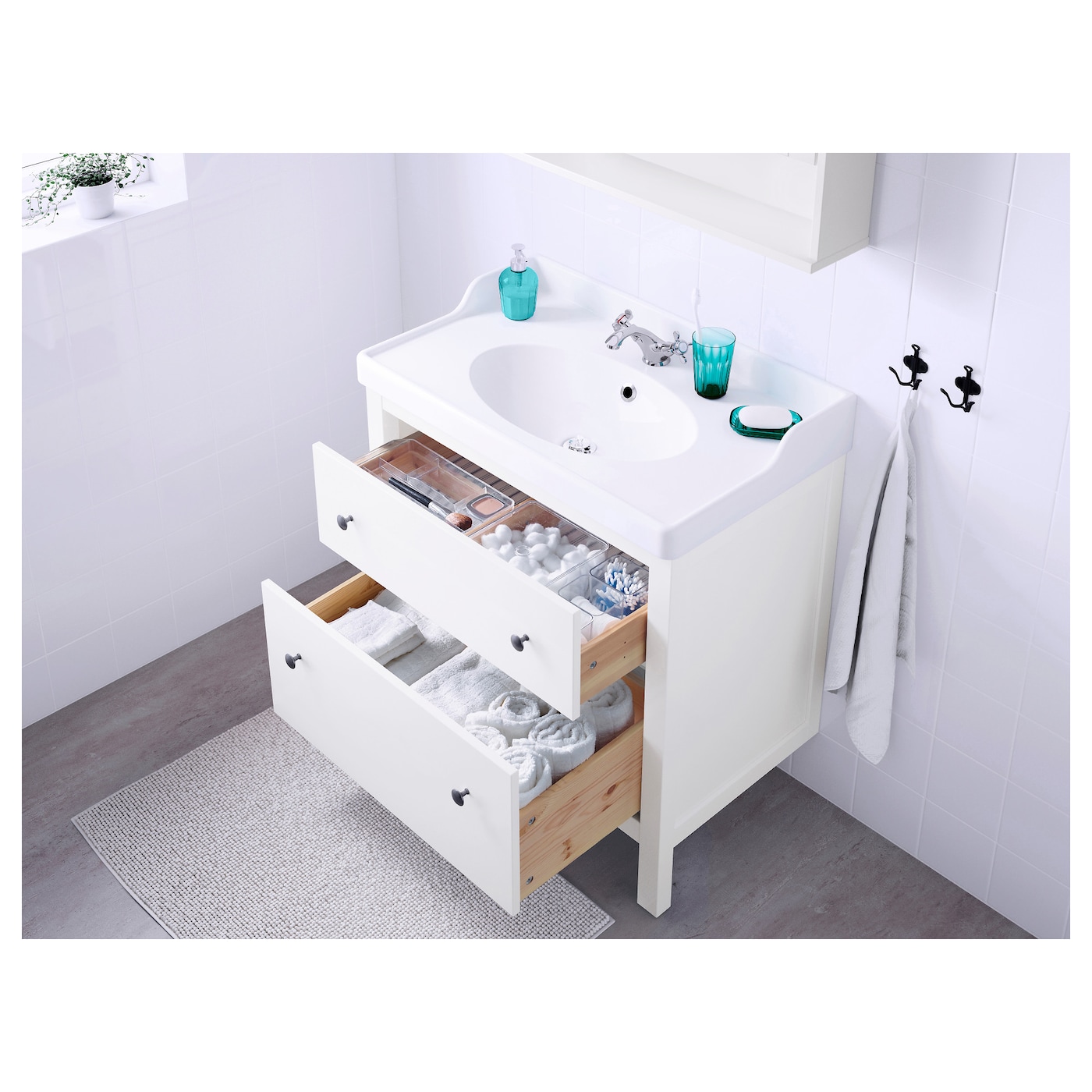 ikea hemnes vanity