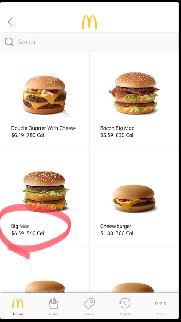 how much does a big mac cost