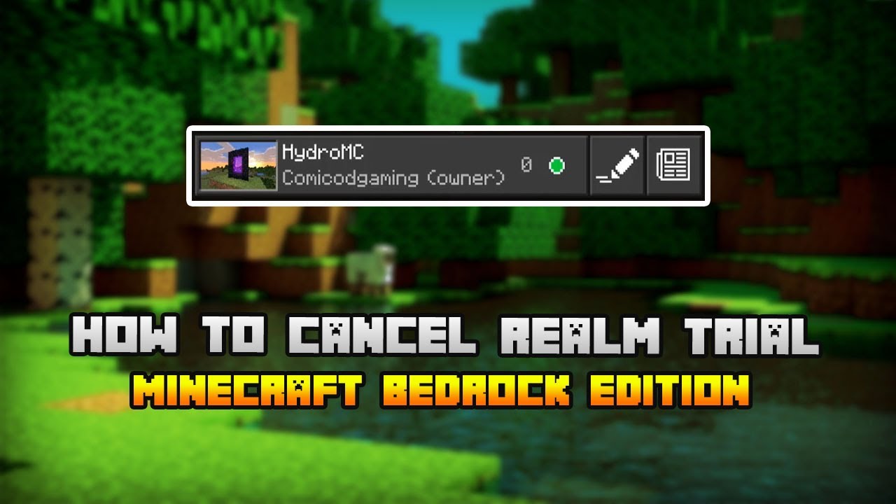 minecraft realms trial