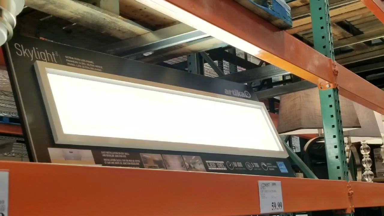 led panel light costco