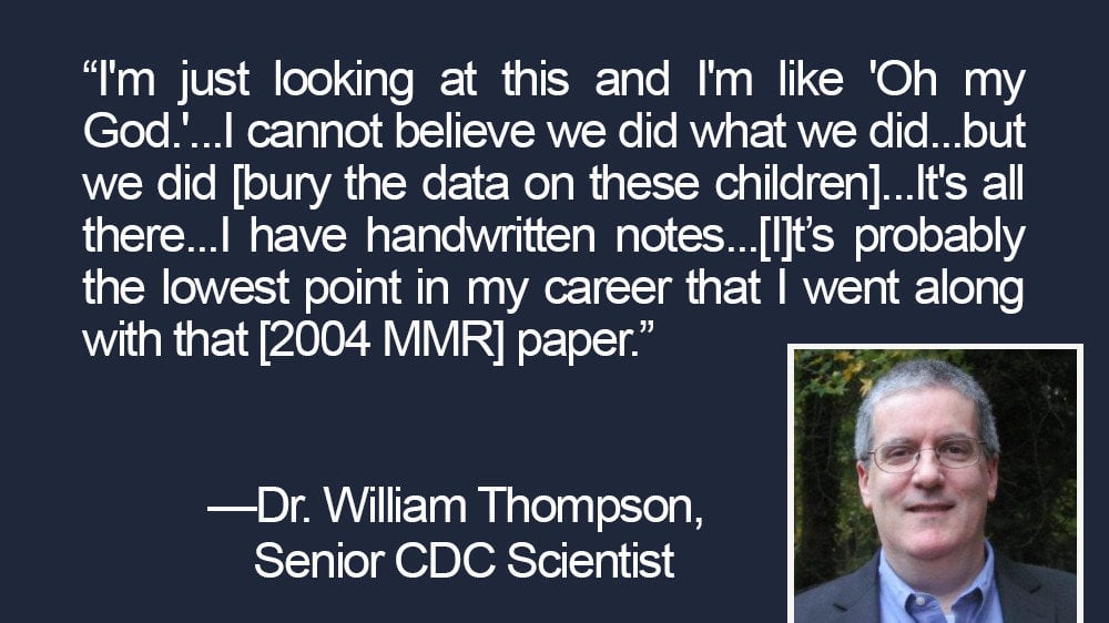 dr bill thompson cdc