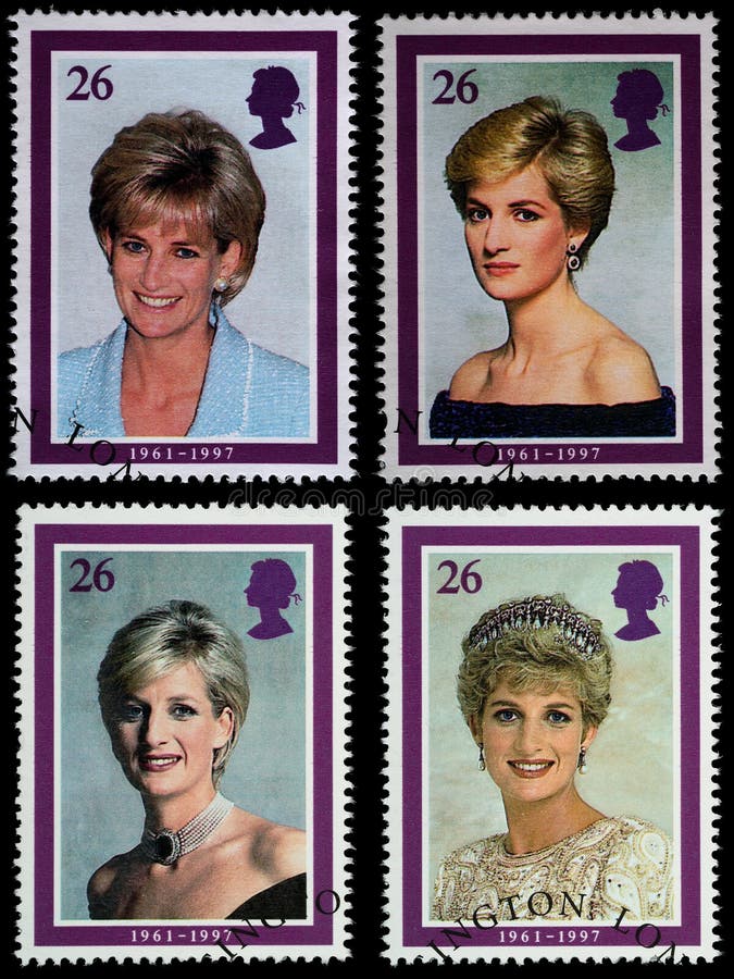 princess diana stamps 1997 value